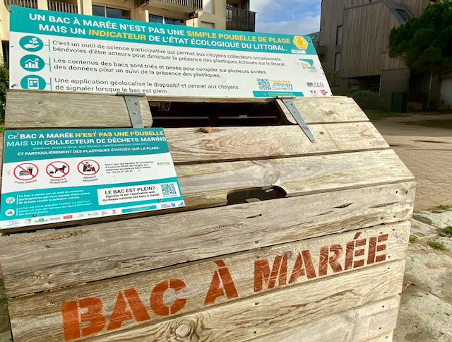 Un océan de déchets collectés dans les bacs à marée 2