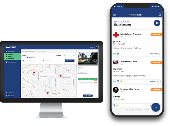 Une application pour connecter entre eux (tous) les acteurs de la solidarité