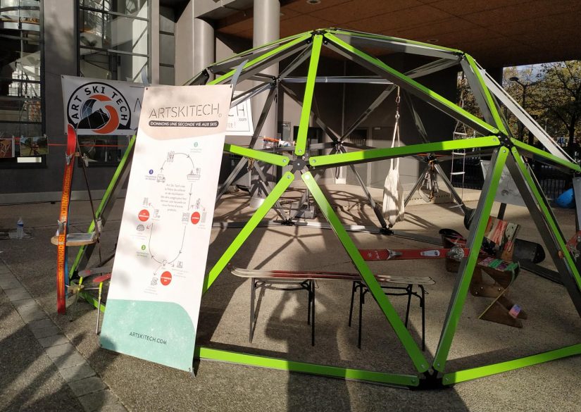 Revaloriser de vieux skis pour en faire du mobilier design ! 2