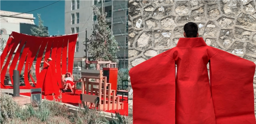 Tapis rouge réémployé 2