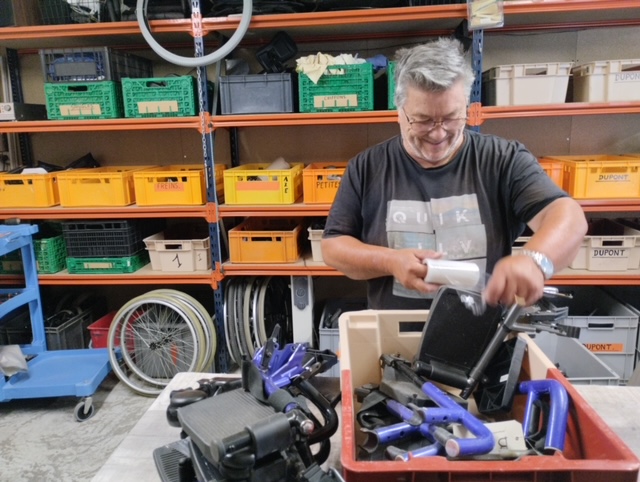 Le Bon Sens du Ré-Emploi, la recyclerie qui donne une seconde vie au matériel médical 1
