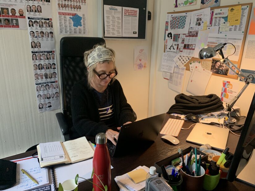 Corinne Vanmerris, directrice adjointe de l'ESJ Lille, est la cheville ouvrière du dispositif d'accompagnement de la santé mentale des étudiants. ©Virginie Menvielle